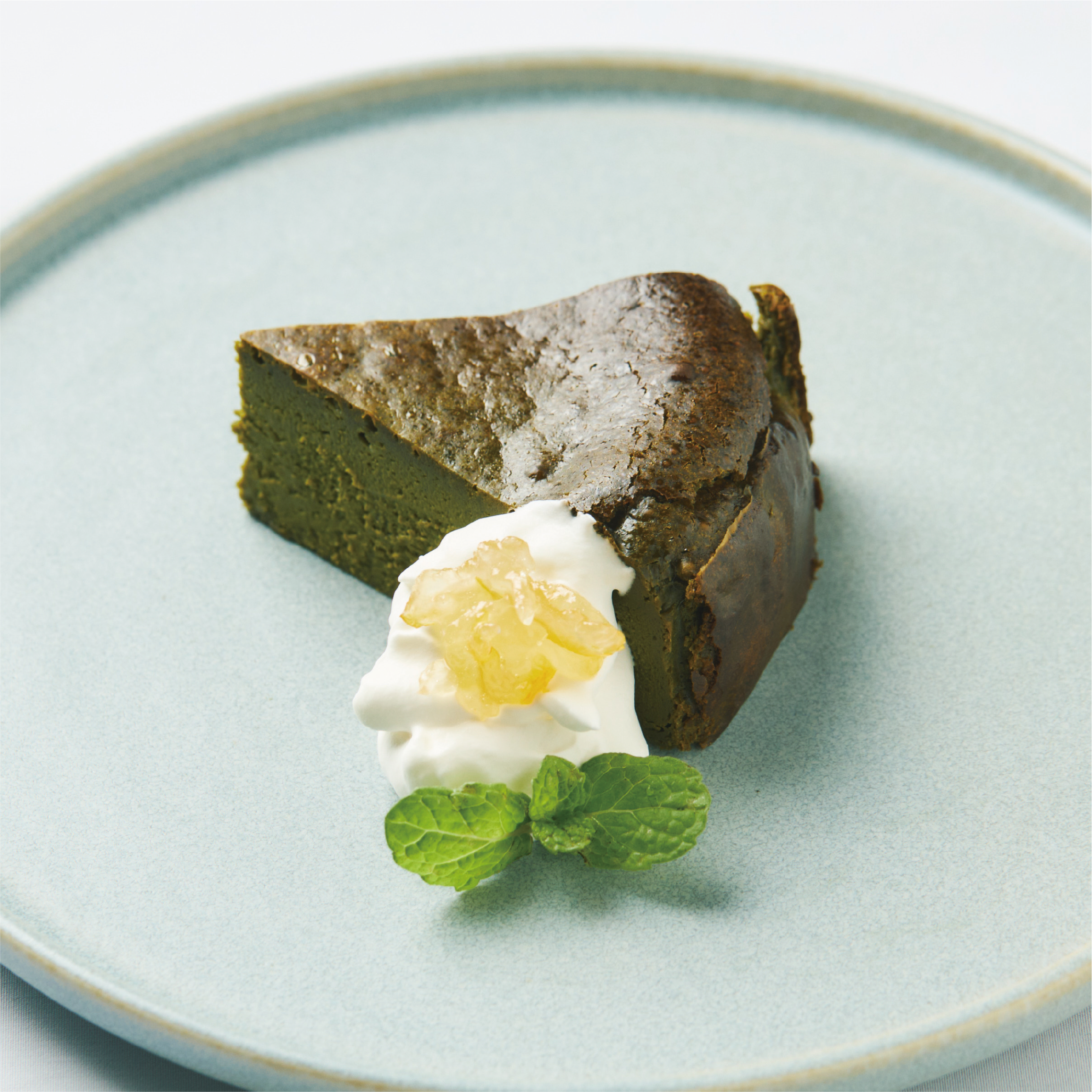 ロースト抹茶バスクチーズケーキ