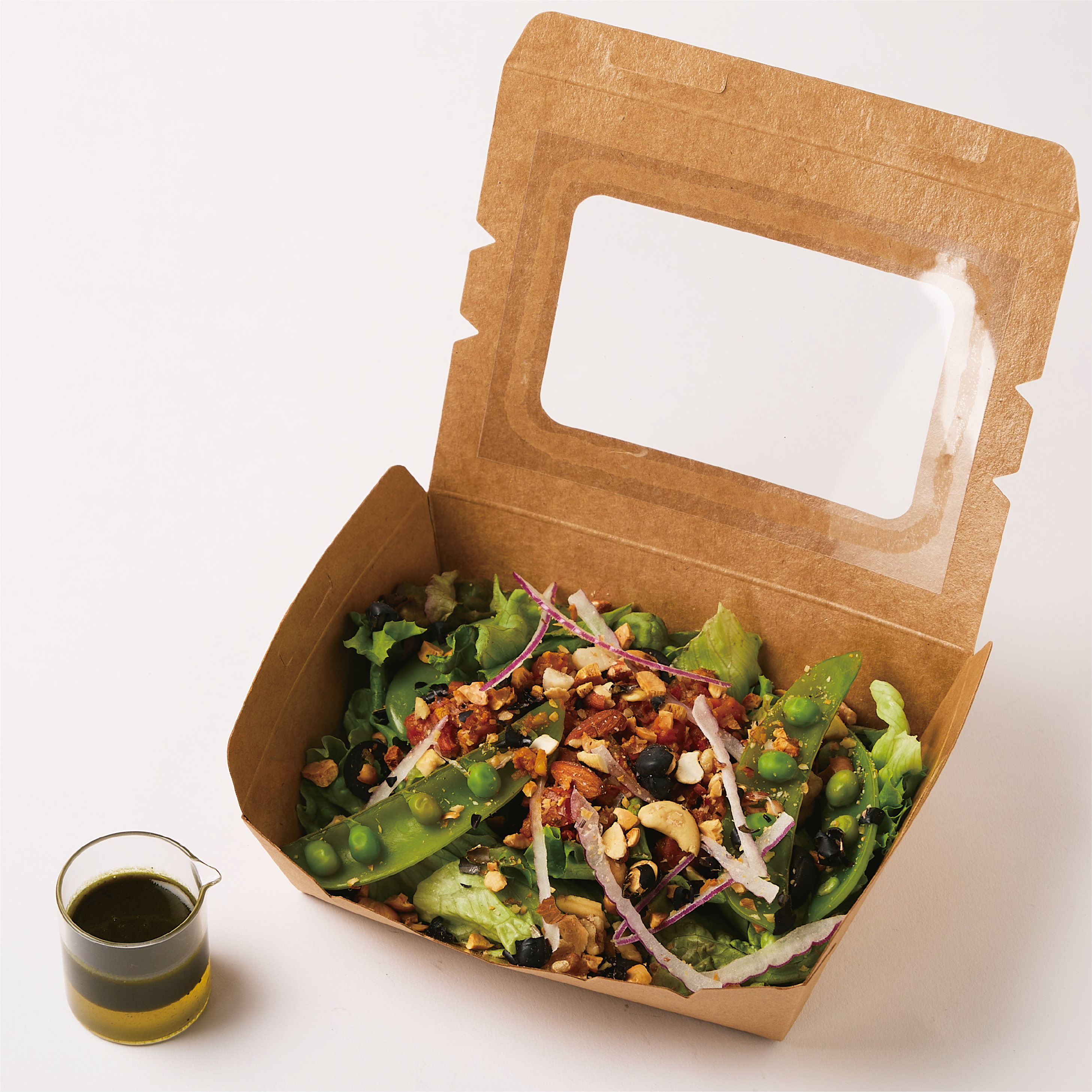 大豆キーマとナッツのサラダ[TOGO]