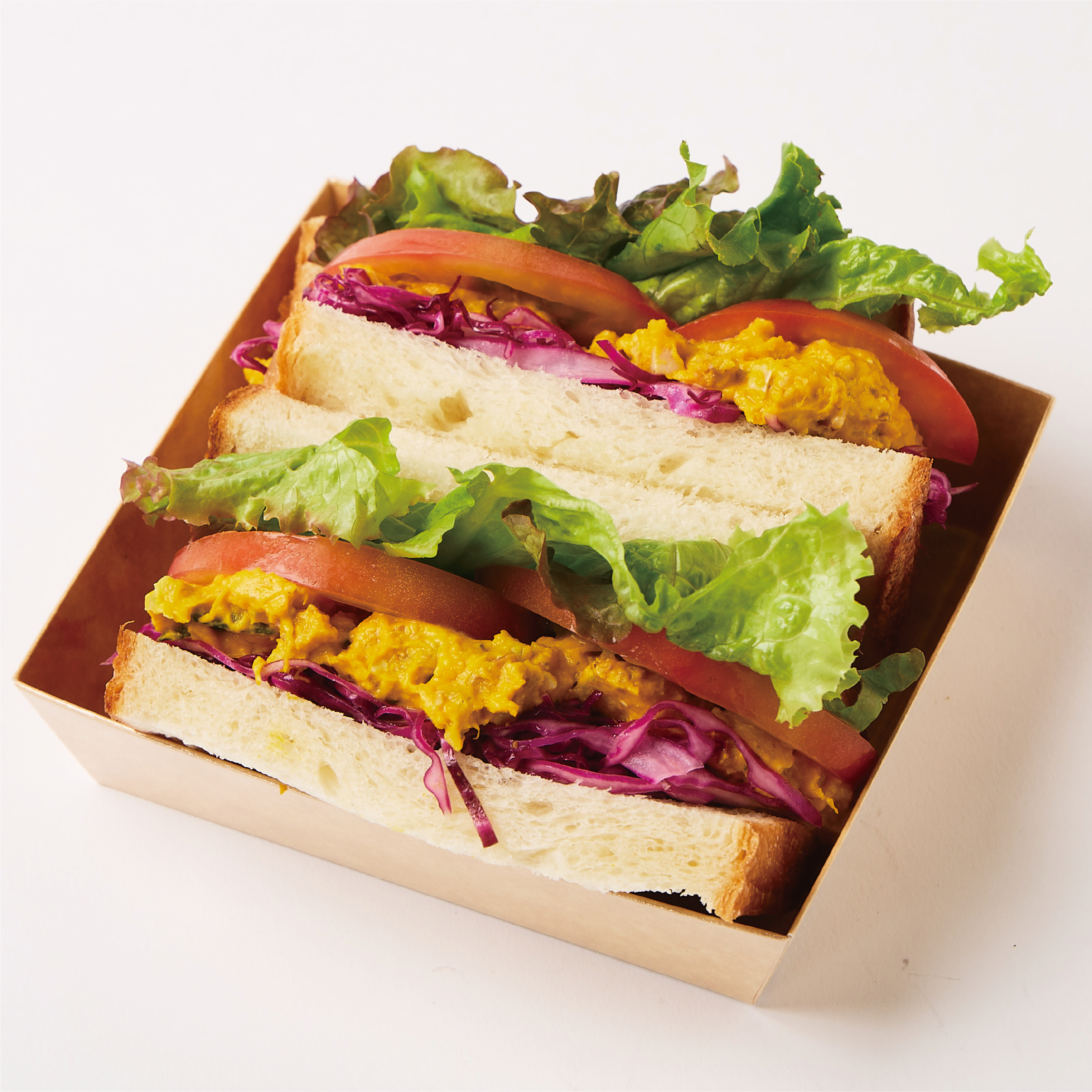 かぼちゃと紫キャベツのサンド[TOGO]